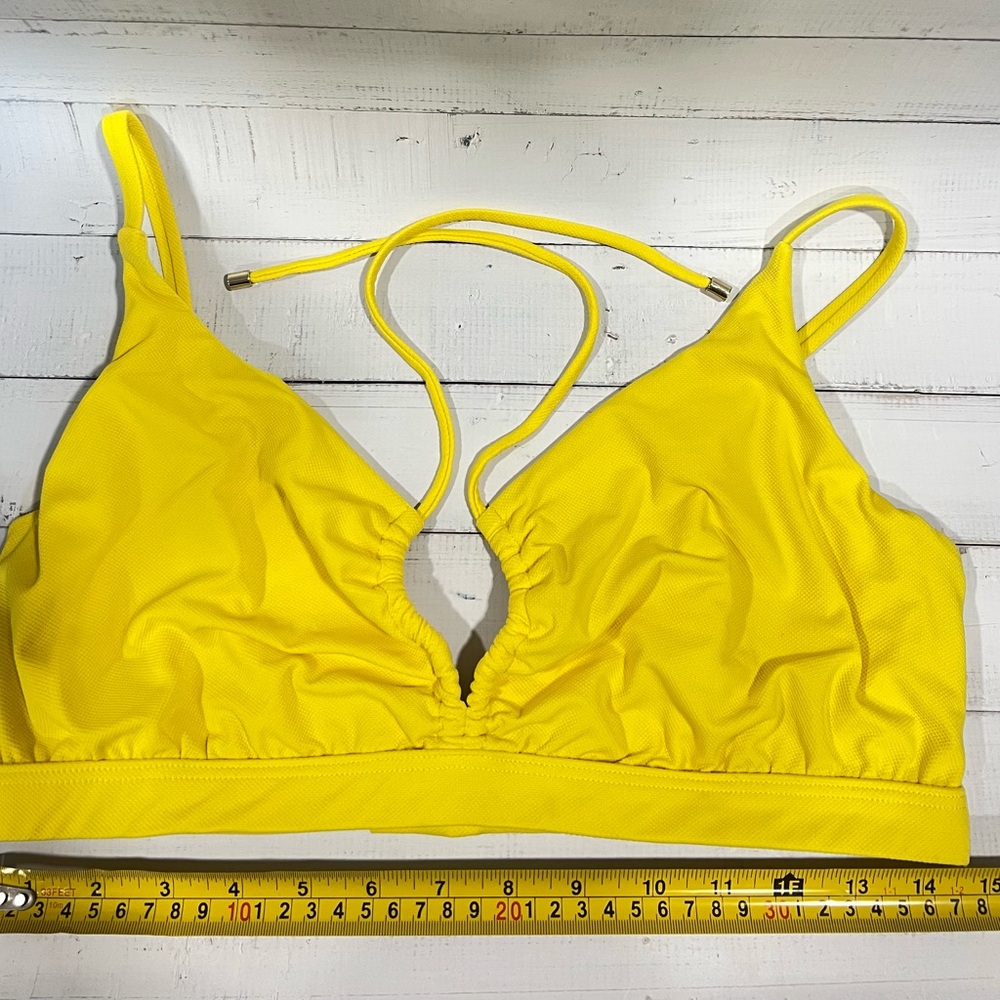Yellow Triangle Bralette - Women's Intimates